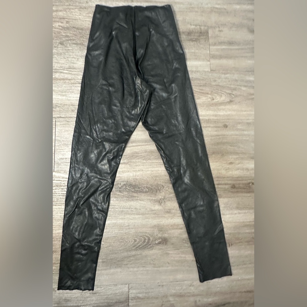 Commando Control Faux Leather Perfect Control Leg… - image 4